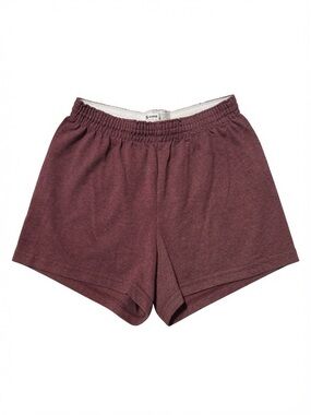 Soffe Women’s Athletic Shorts in Maroon — Lightweight Gym & Lounge Shorts Sz xs